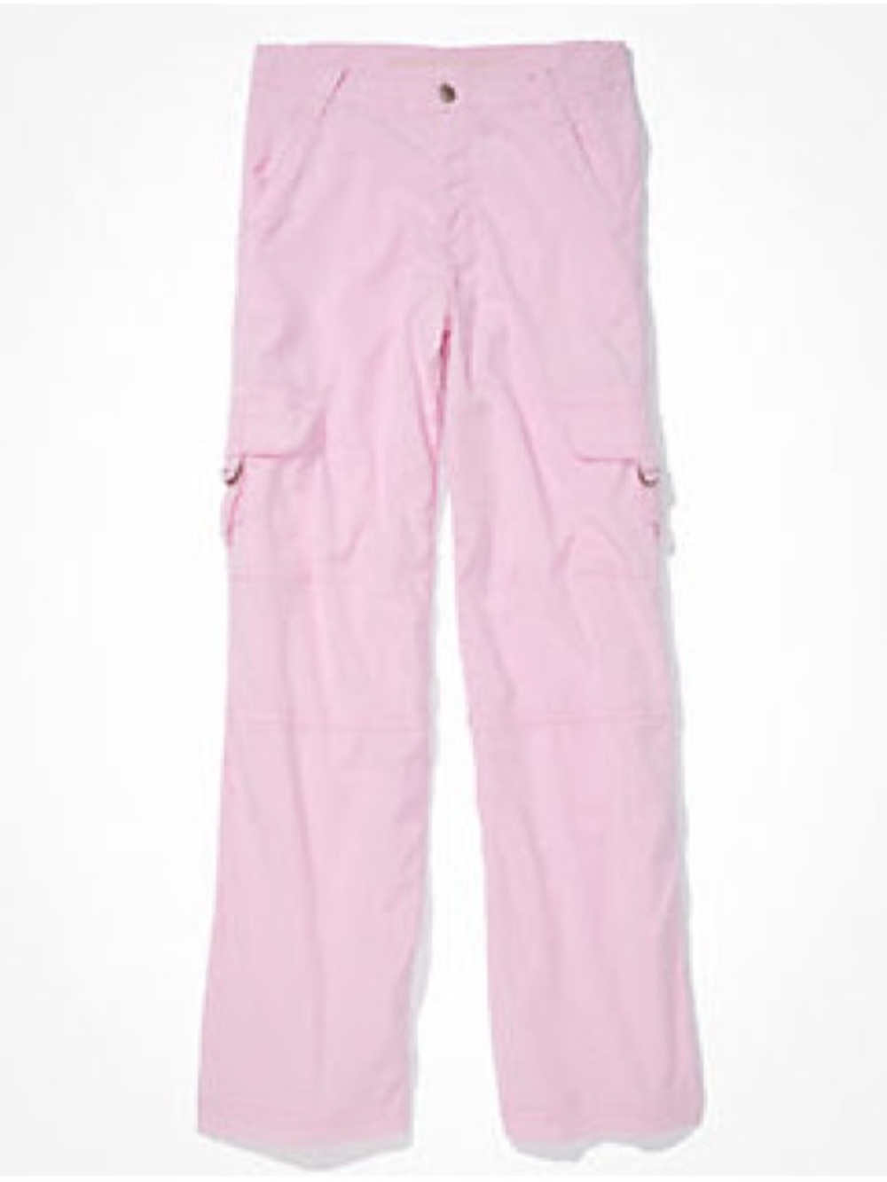 AE Dreamy Drape Stretch Super High-Waisted Cargo Baggy Wide-Leg Pant 16 Short